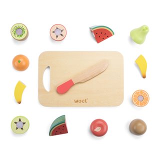 Snijset - fruit met snijplank